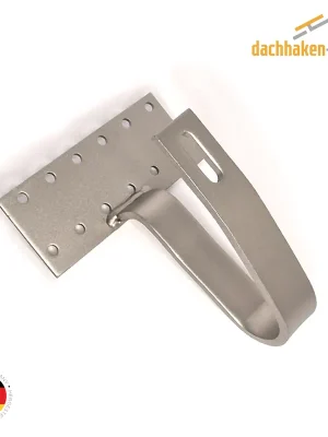 Ausverkauf Dachhaken Schwerlast | Platte: 5x80x180 | Haken: 8x35 | Material 1.4016 | 5463